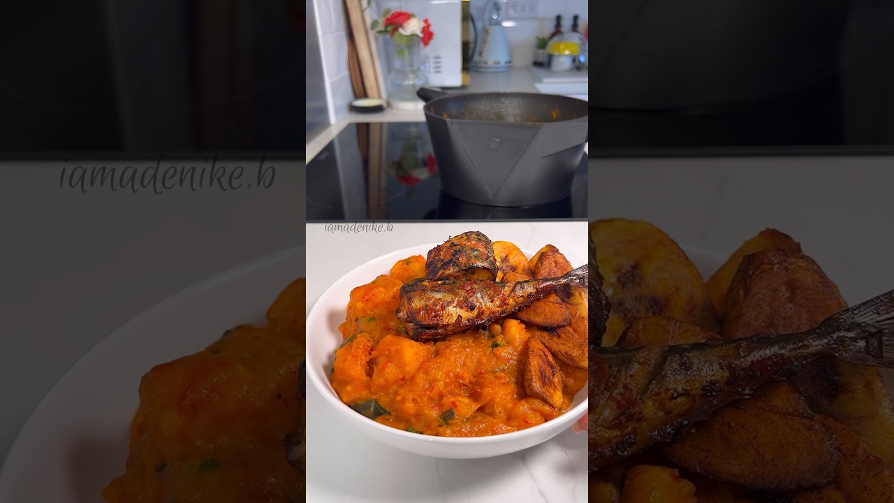 Yam Porridge aka Asaro 😍 #nigerianfood #cooking #nigerianrecipes #nigeriancuisine