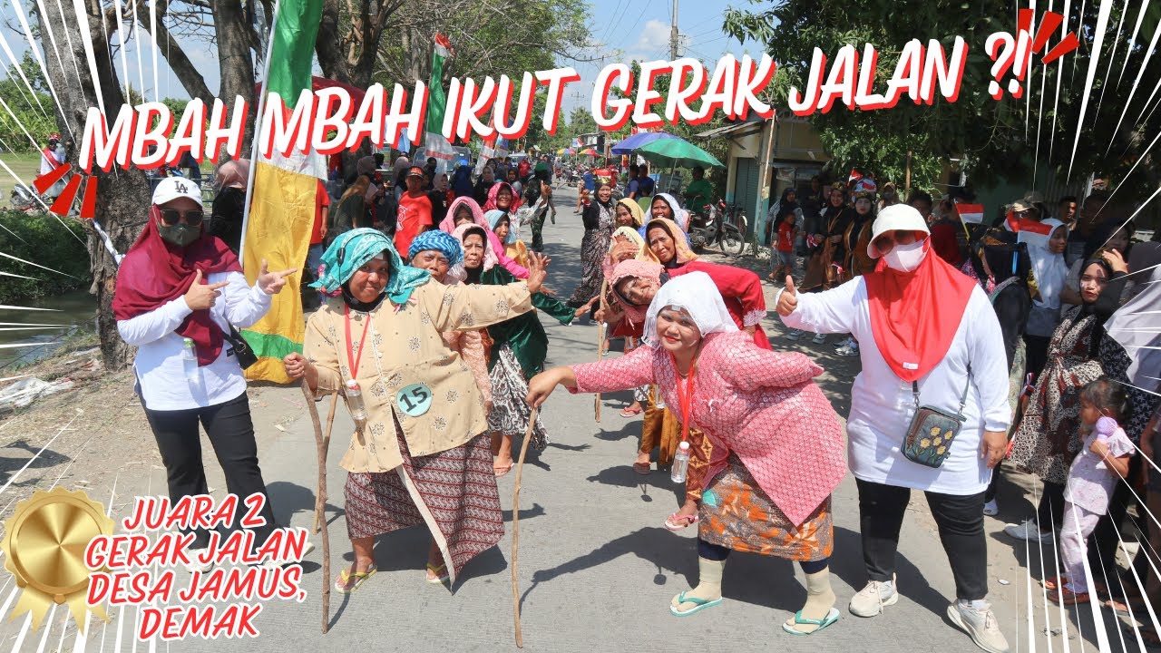 Gerak Jalan Lucu Desa Jamus