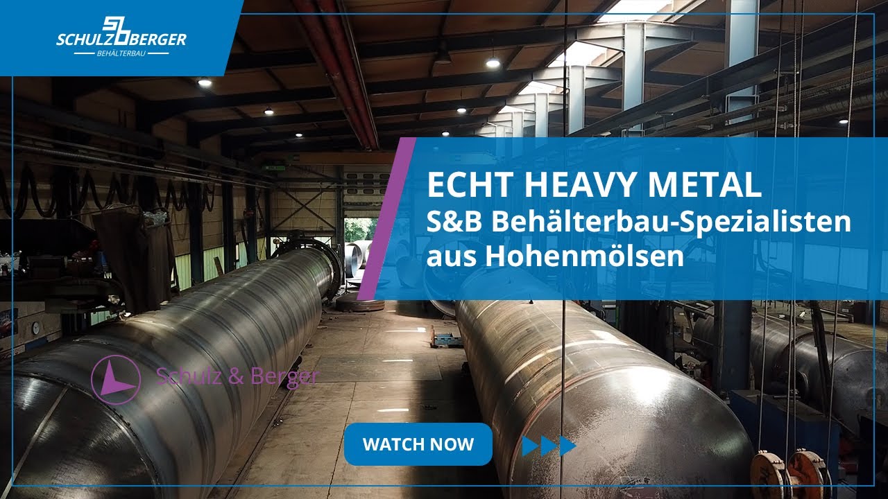 🎸​🤘​Echt Heavy Metall - die Schulz & Berger Behälterbau-Spezialisten aus Hohenmölsen 👨‍🏭​