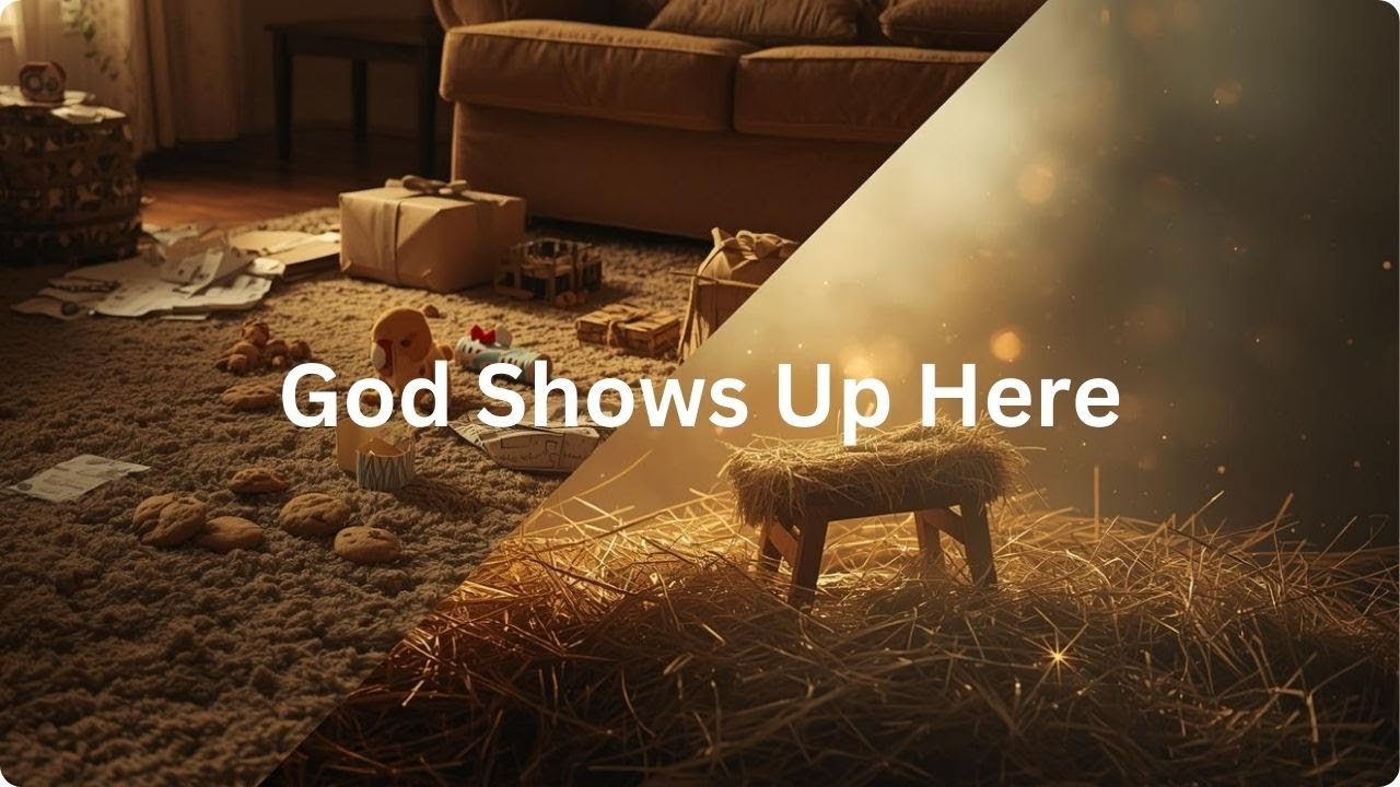 God Shows Up in the Mess: A Christmas Message You’ll Never Forget