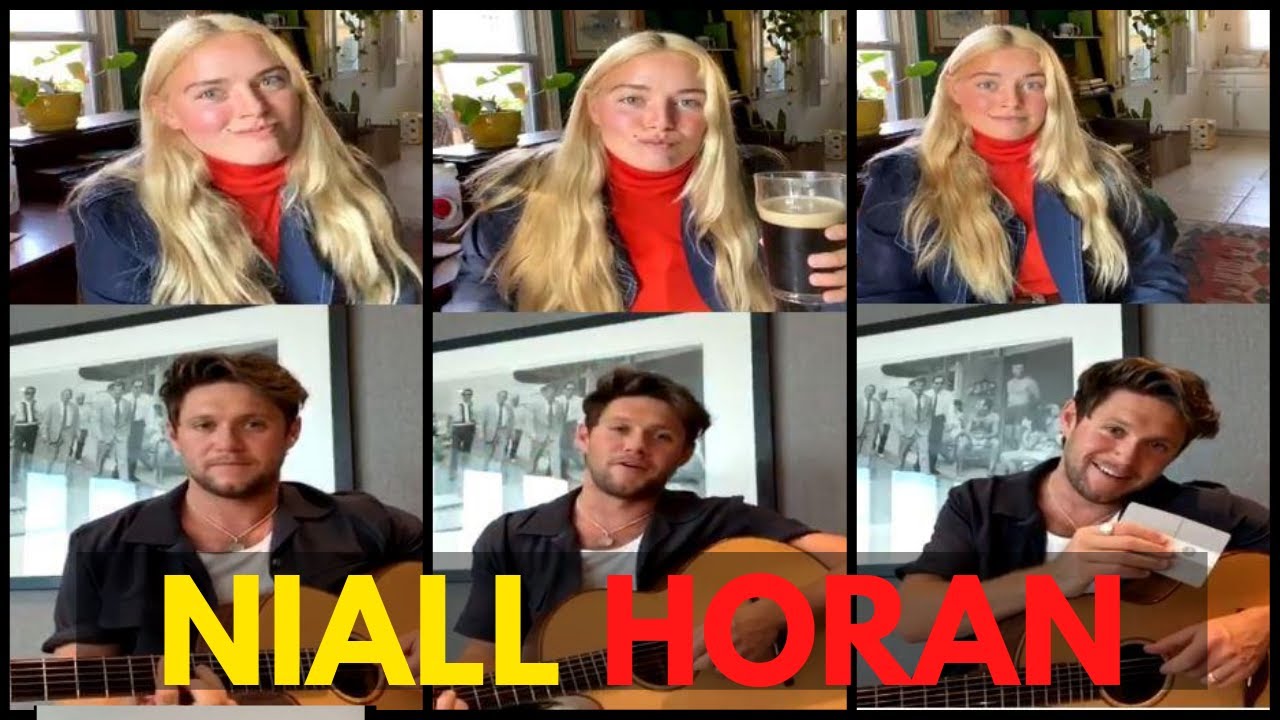 Niall Horan instagram live with ashe | Niall horan instagram live 2020 | nial horan ashe live