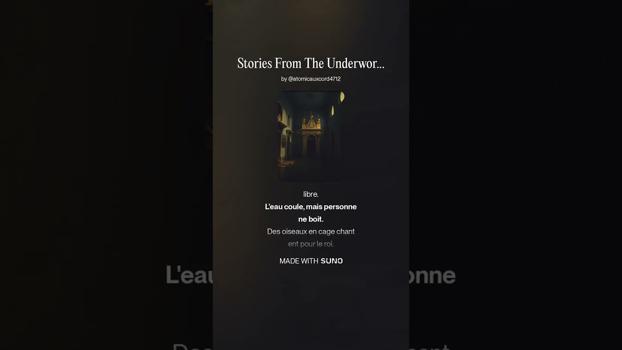 Stories From The Underworld - Palace of Versailles