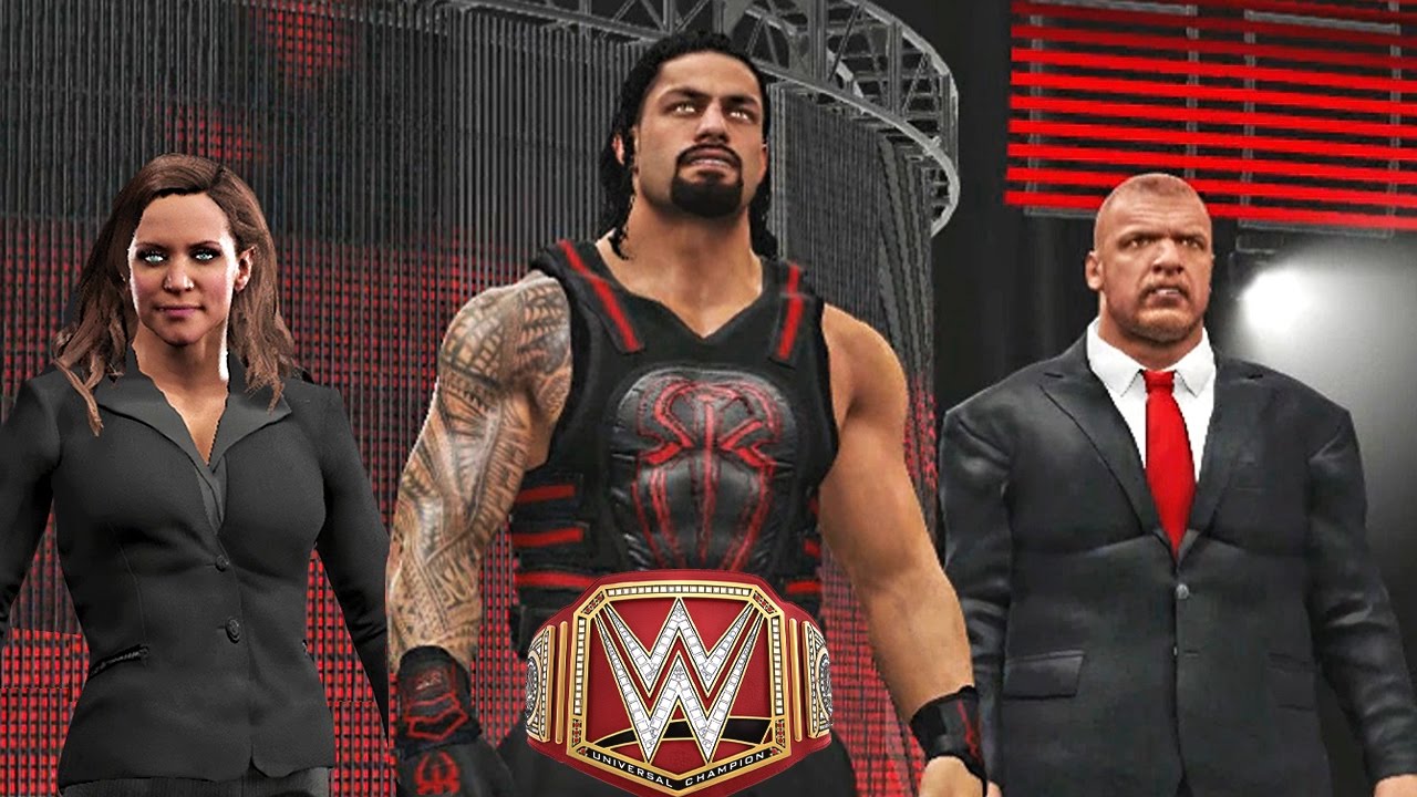 WWE 2K17 Custom Story - Roman Reigns Joins The Authority! 😈😈