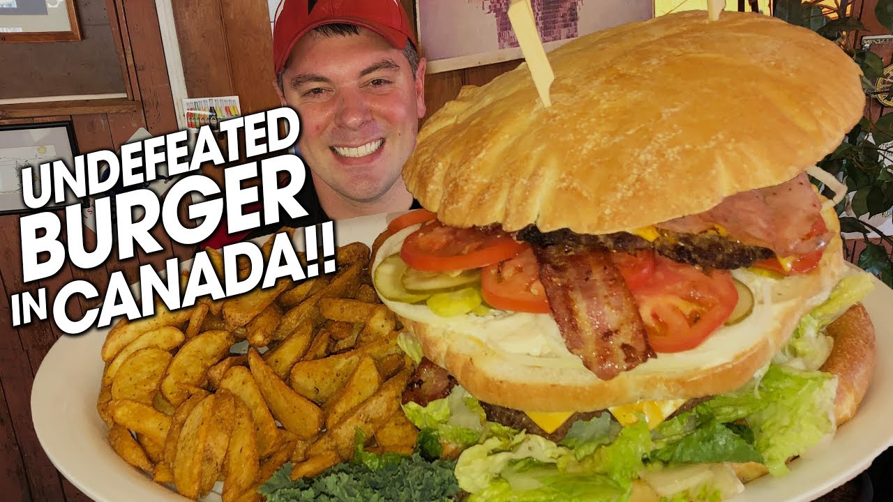 Undefeated K2 Mountain Burger Challenge on Vancouver Island!!