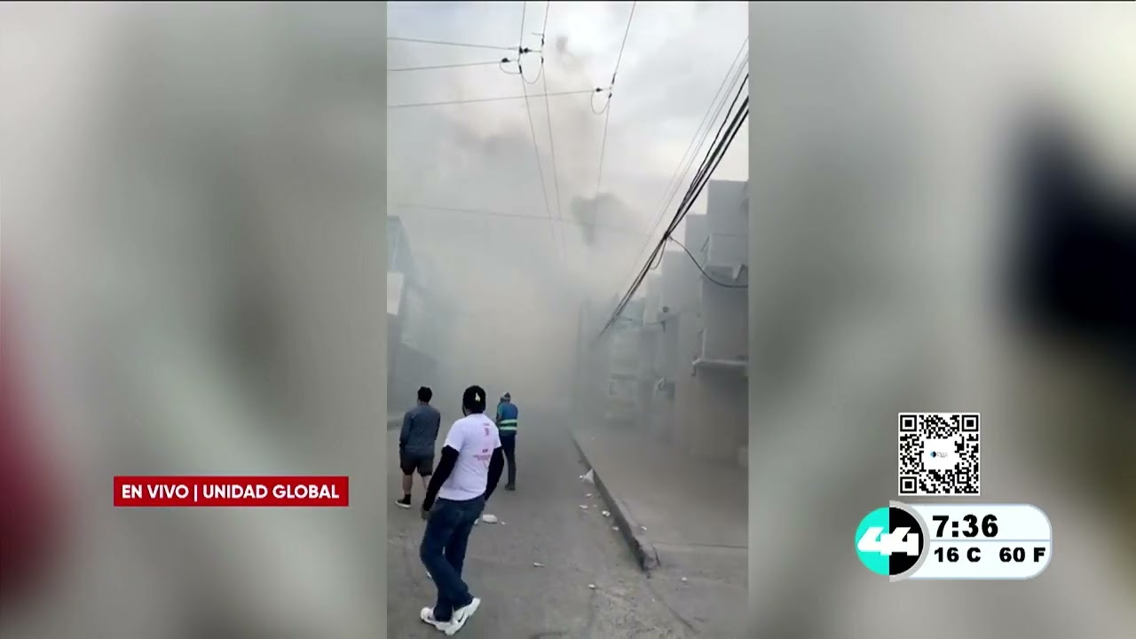 Se registra incendio en Zona Centro