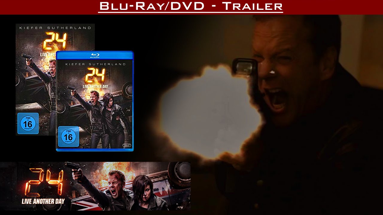 24: LIVE ANOTHER DAY - Blu-Ray/DVD Trailer | (Ende GER-SUB) [GER] [HD+]