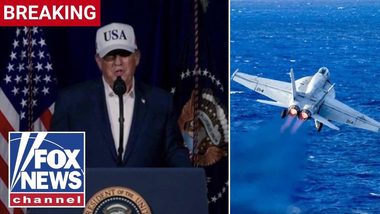 'Bombs will be dropping EVERYWHERE': Trump addresses strikes on Iran
