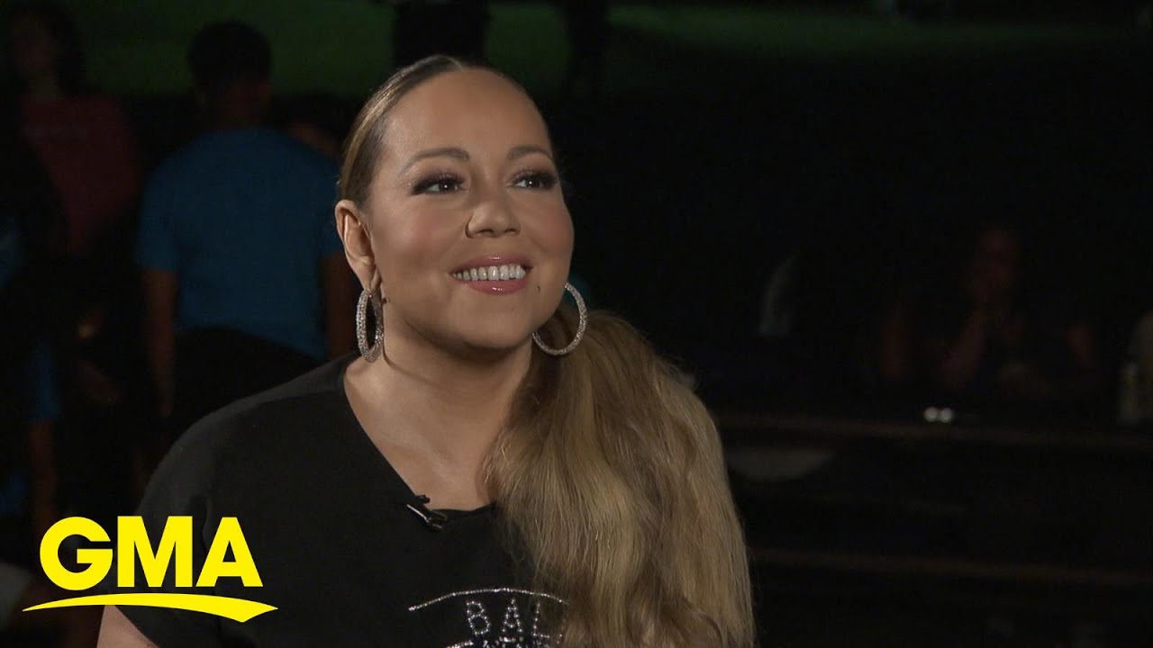 We went 'camping' with Mariah Carey l GMA