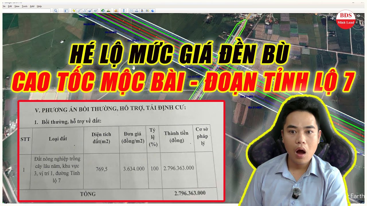 Mức Gi&aacute; Đền B&ugrave; Cao Tốc Mộc B&agrave;i Đoạn Tỉnh Lộ 7 Củ Chi | BĐS Minh Land
