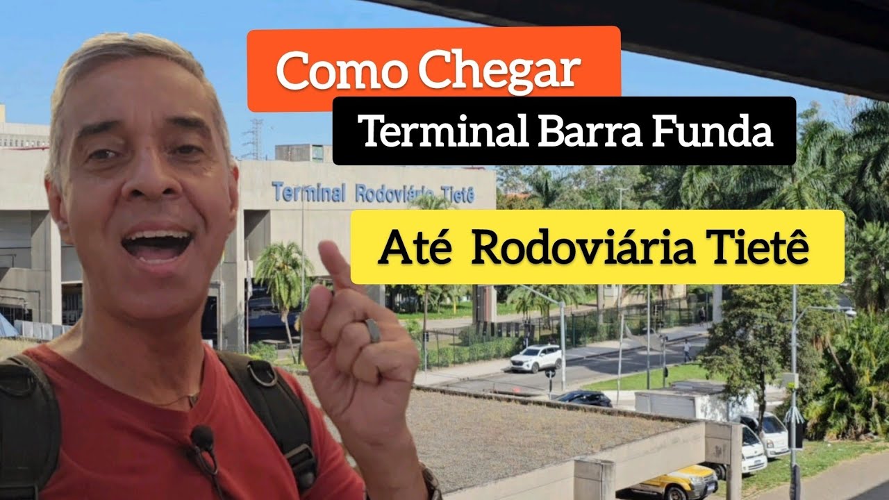 Como Chegar do Terminal Barra Funda  até  o Terminal Tietê São Paulo.