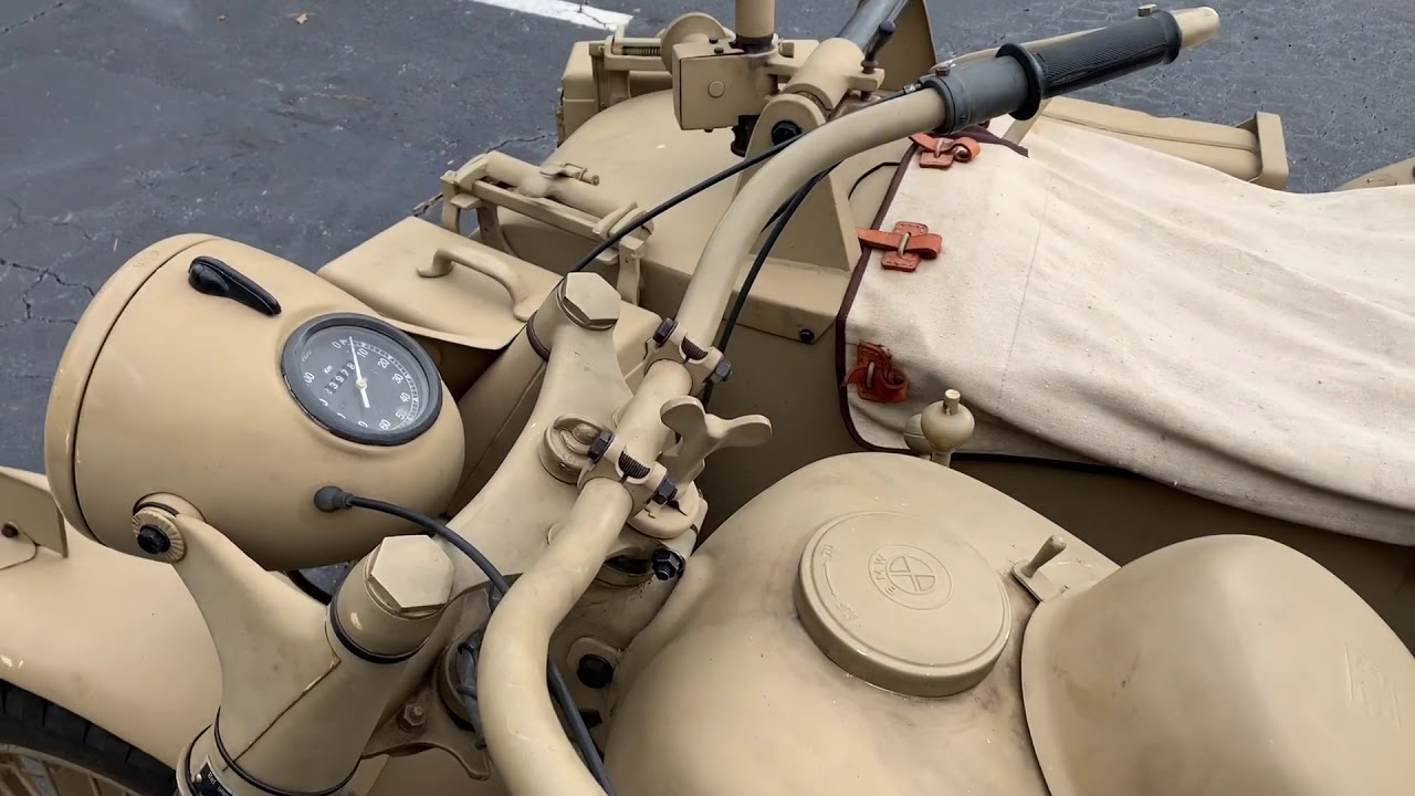 1943 BMW R75 - January 2019