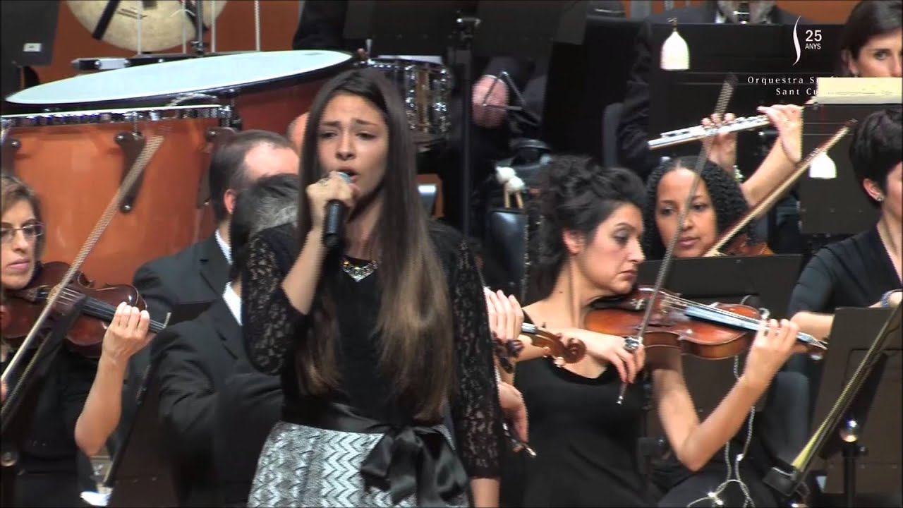Carmen DeLeon cantando con la Sinfónica de Sant Cugat (Live)