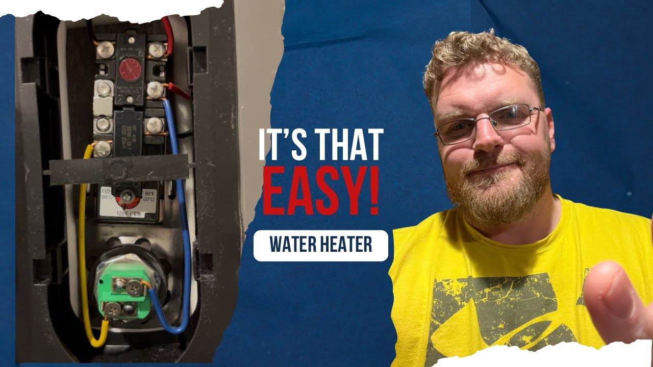 Adjusting your water heater temperature 
