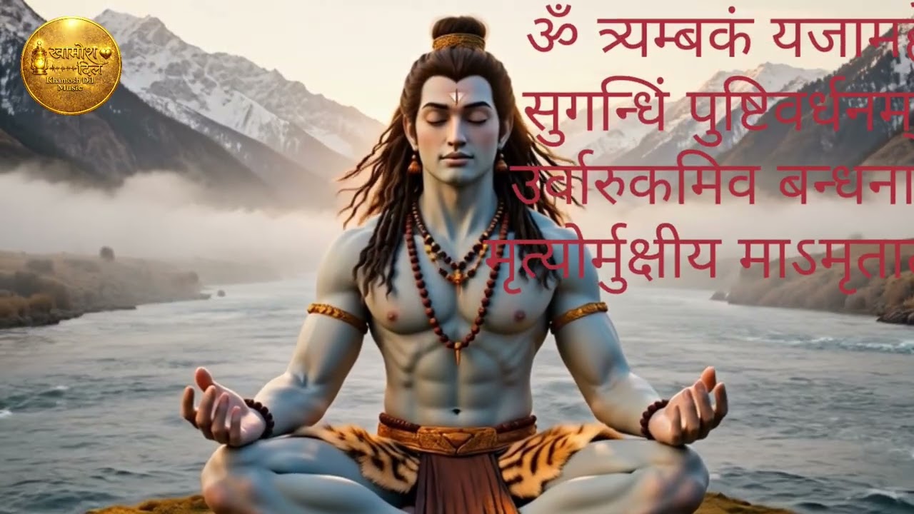 🔥 Maha Mrityunjaya Mantra | Lord Shiva Meditation | Powerful Healing Chant | ॐ त्र्यम्बकं यजामहे