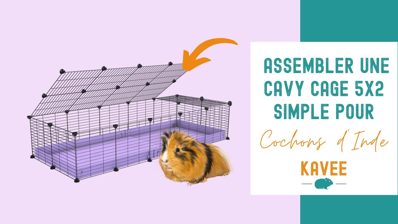 [FR] TUTO : Assemblage d'une cavy cage KAVEE 5x2 simple