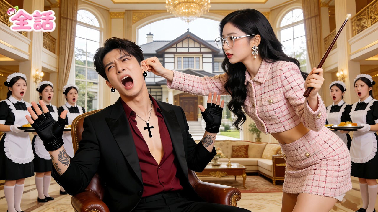 【日本語吹き替え版】誰もが恐れる放蕩息子の大富豪&mdash;&mdash;だが貧しい家庭教師だけが彼の耳をひねる！その瞬間、彼は恋に落ちて従順になる、溺愛逆転！#中国ドラマ #短編ドラマ #逆襲 #恋愛 #drama