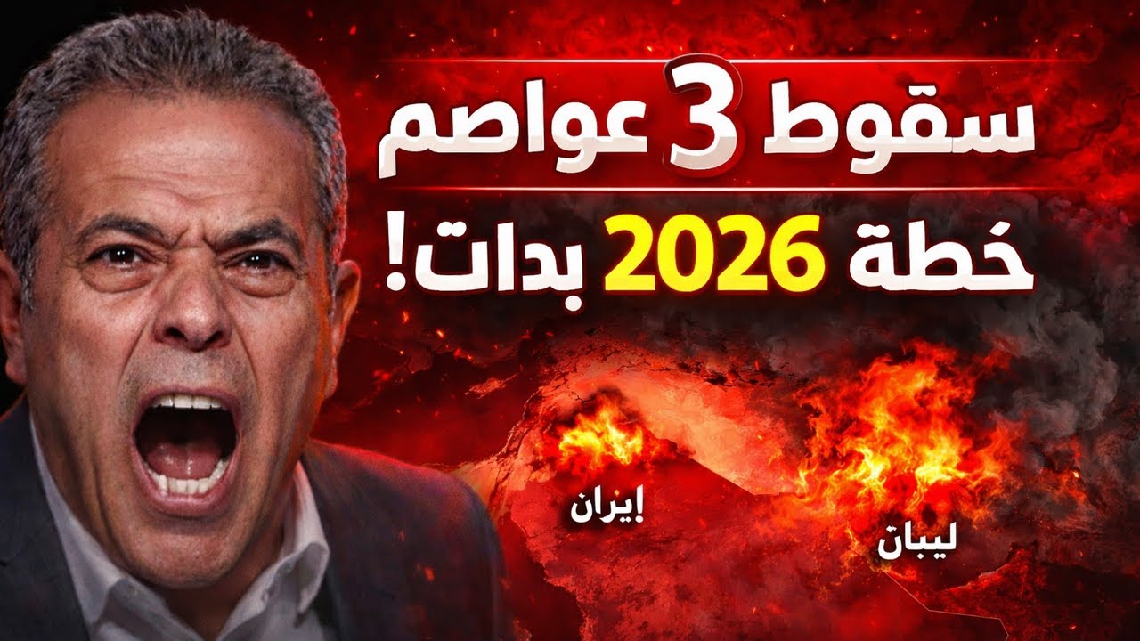 خرائط ستتغير للأبد: عكاشة يكشف الدول التي ستختفي في 2026 (ليست نبوءة بل معلومات)!