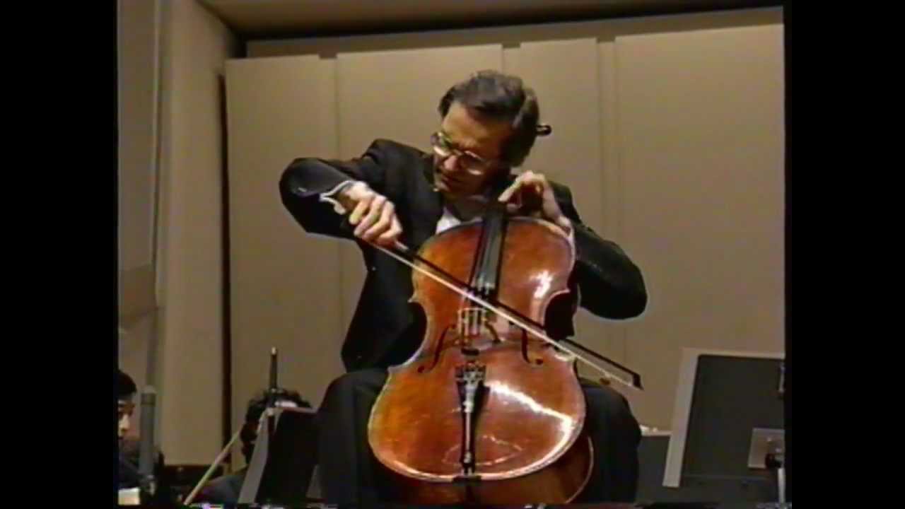 Prokofiev: Symphony-Concerto in E minor, Op. 125 - I. Andante, Cello: David Geringas