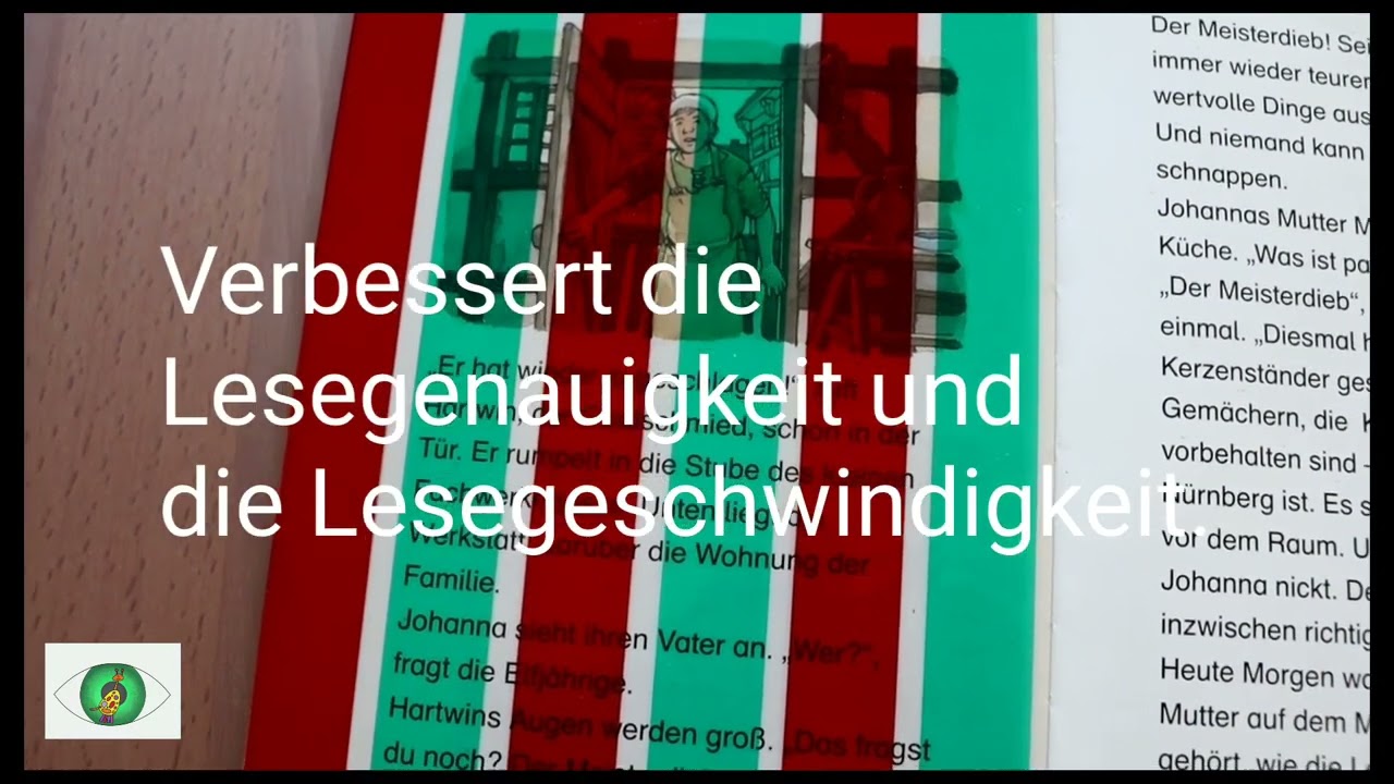 ENWAKO 25: Zeig mir die Übung lesen mit Streifenfolie