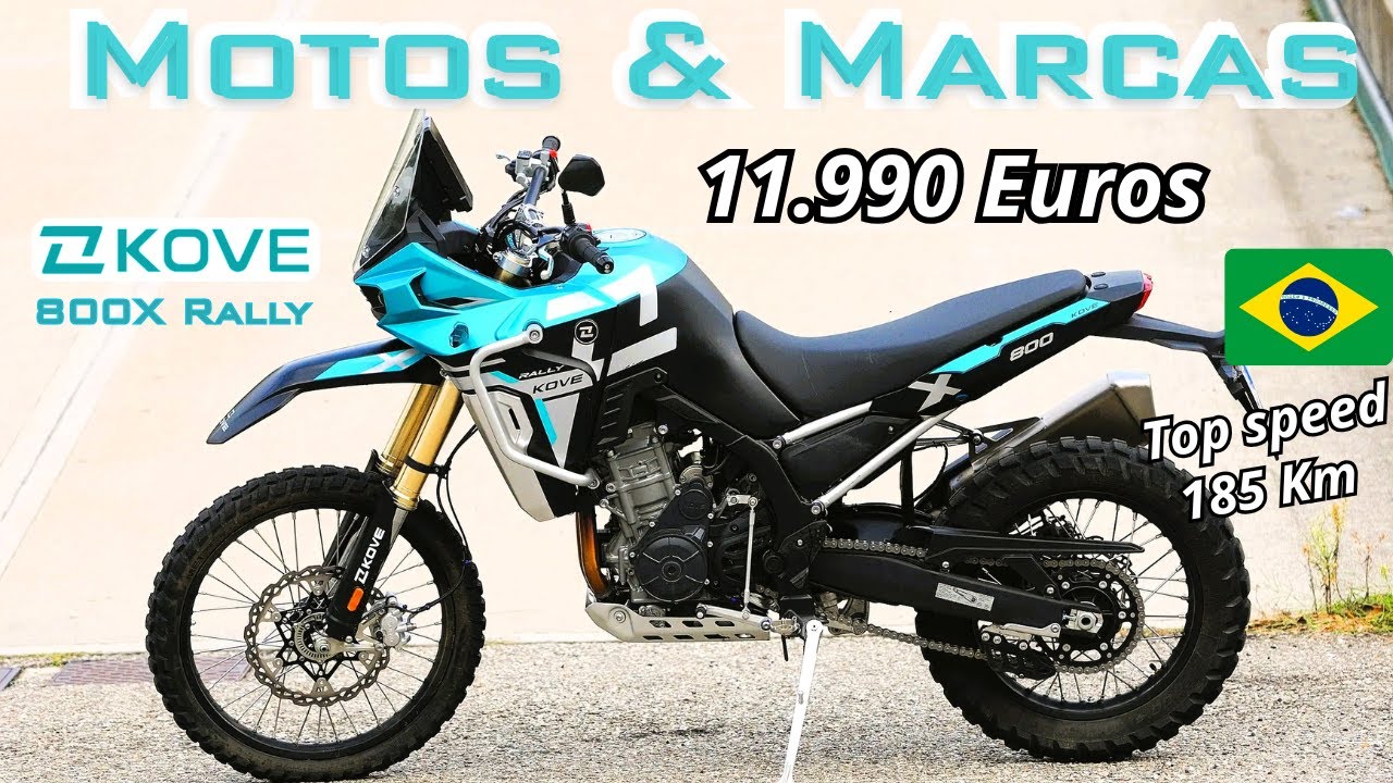 Moto revelada a 3 anos atrás no canal M&M, KOVE 800X Rally, preço 11.990 Euros. Quem gostou👍