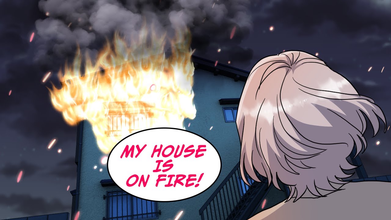 I saw my house on fire where my girlfriend should’ve been [Manga Dub]