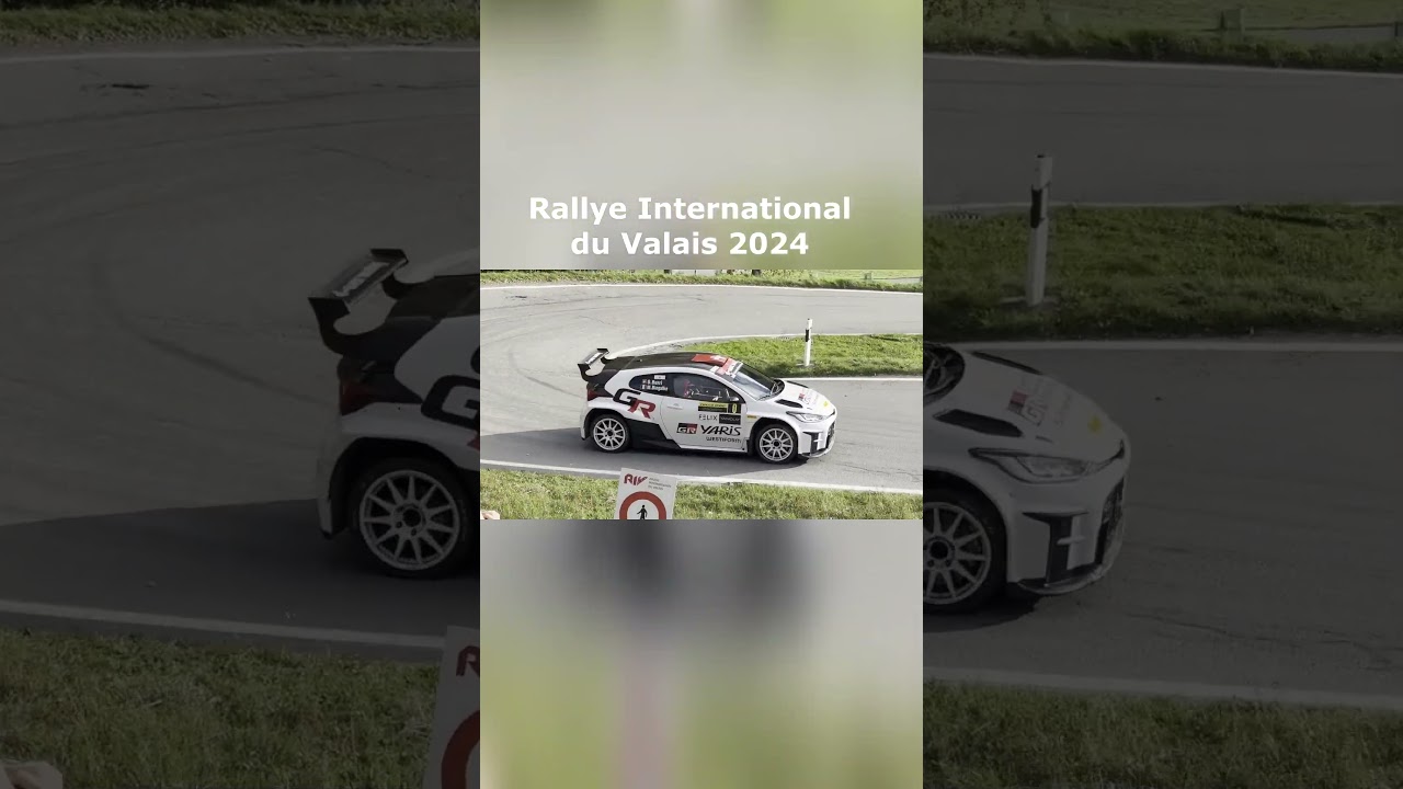 Эпические заносы на Ралли Вале 2024 **Часть 1 ** Toyota GR Yaris и Škoda Fabia