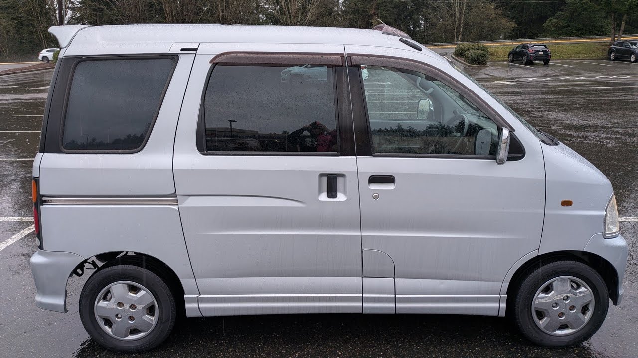 2000 Daihatsu Atrai Turbo 4WD KEI VAN WALKAROUND 