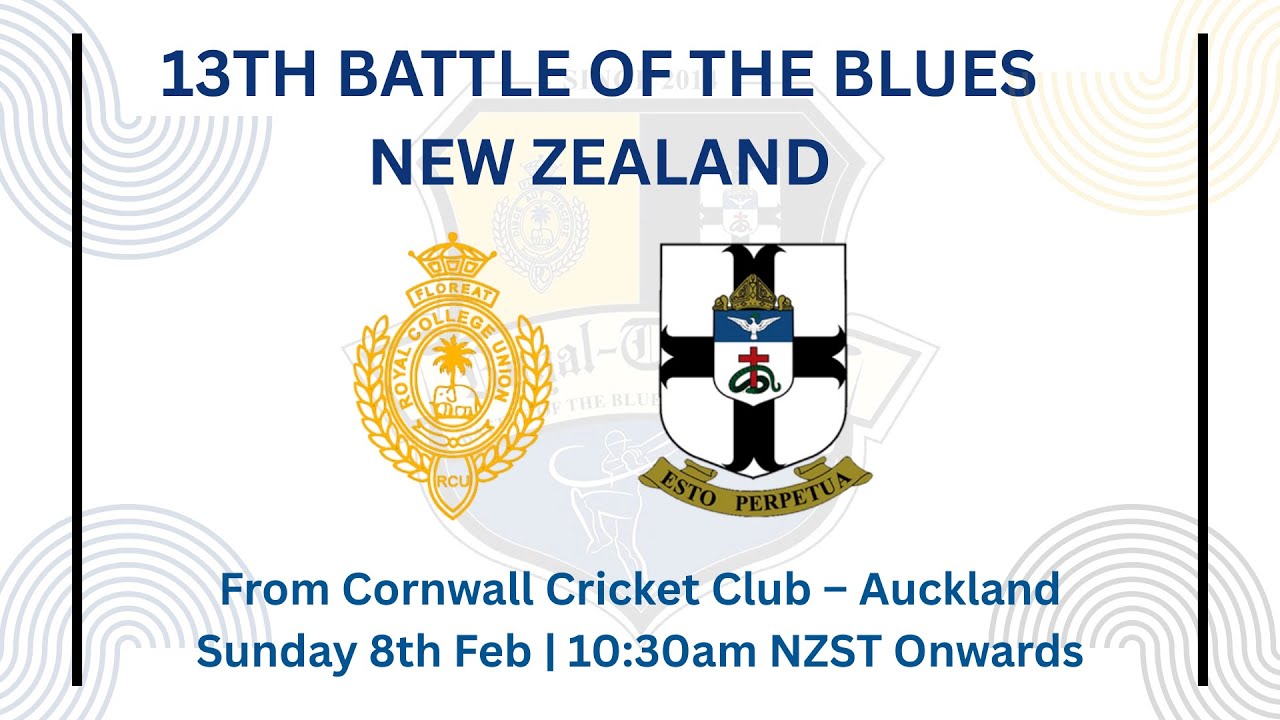 2026 Battle of the Blues New Zealand - Royal College vs S. Thomas' College @ Cornwall Park, Auckland