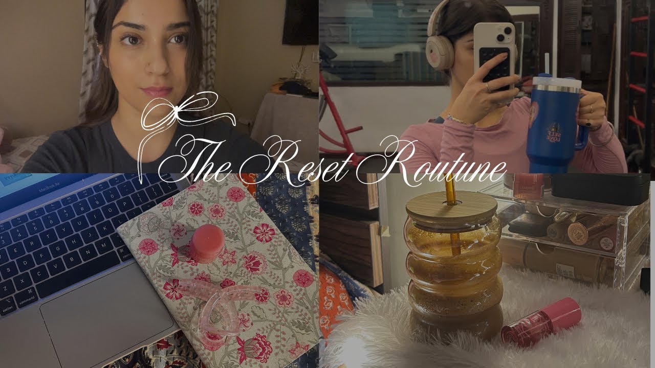The mid year reset: decluttering, working, recipes and self care *VLOG* 💕✨💌🪬