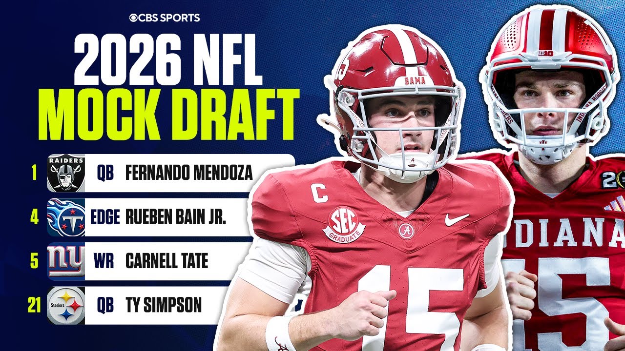 NFL Mock Draft Post National Championship: Raiders take Fernando Mendoza at No. 1 to be franchise QB