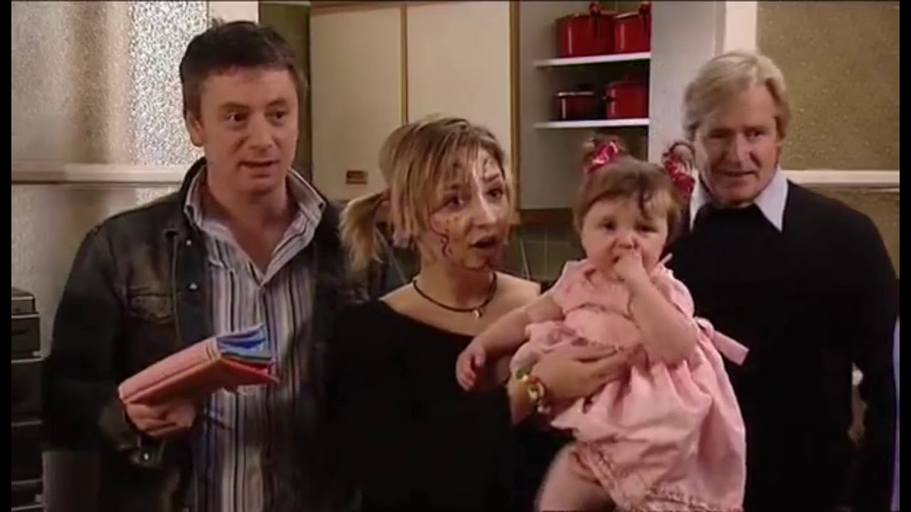 Sarah and Bethany platt 9th February 2005