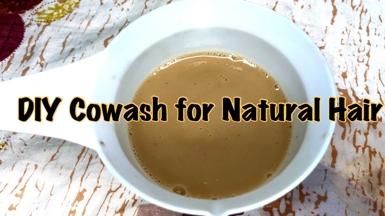 how to make a Hydrating Homemade Cowash Gentle Cleanser
