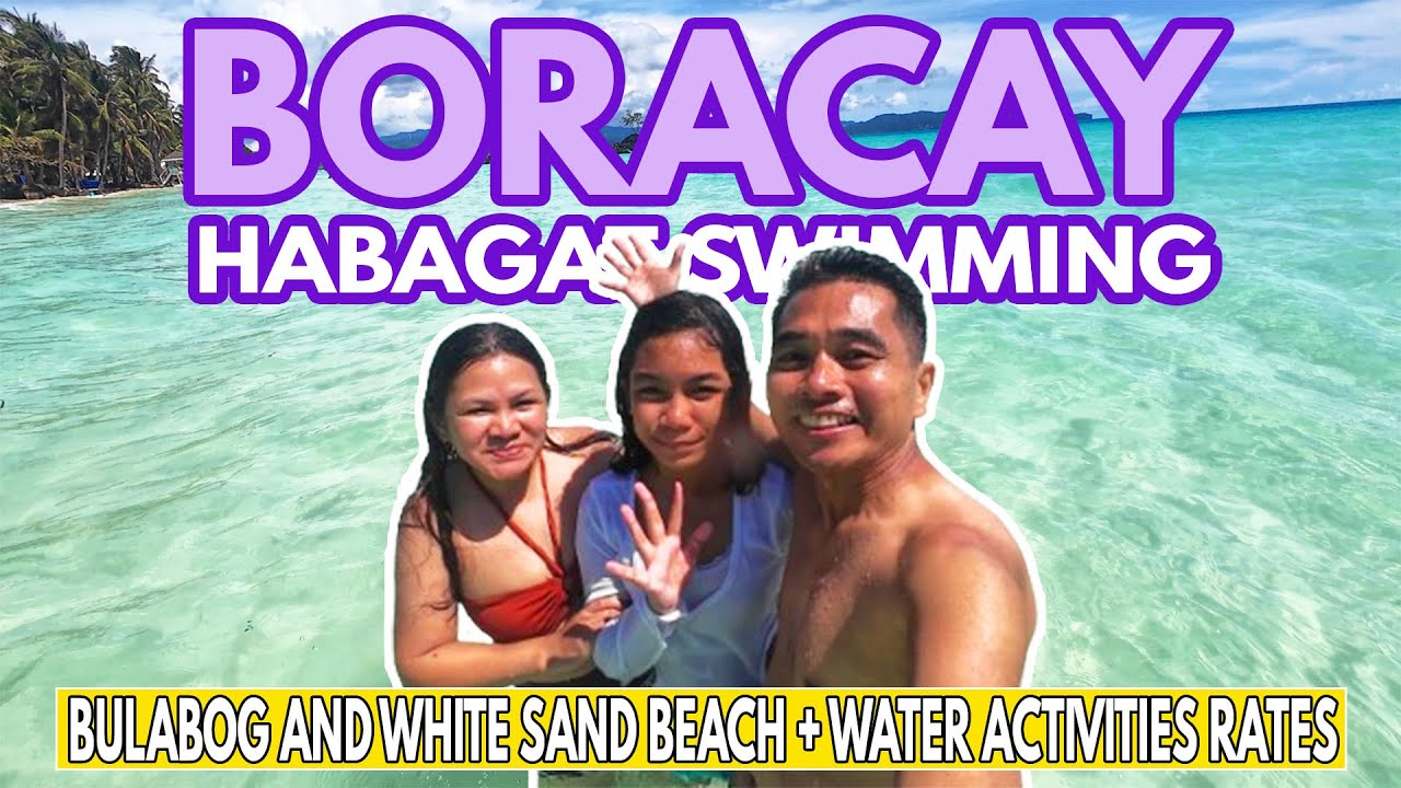 WHERE TO SWIM in Boracay Habagat Season 🌊 | Water Activities Price Guide 2025