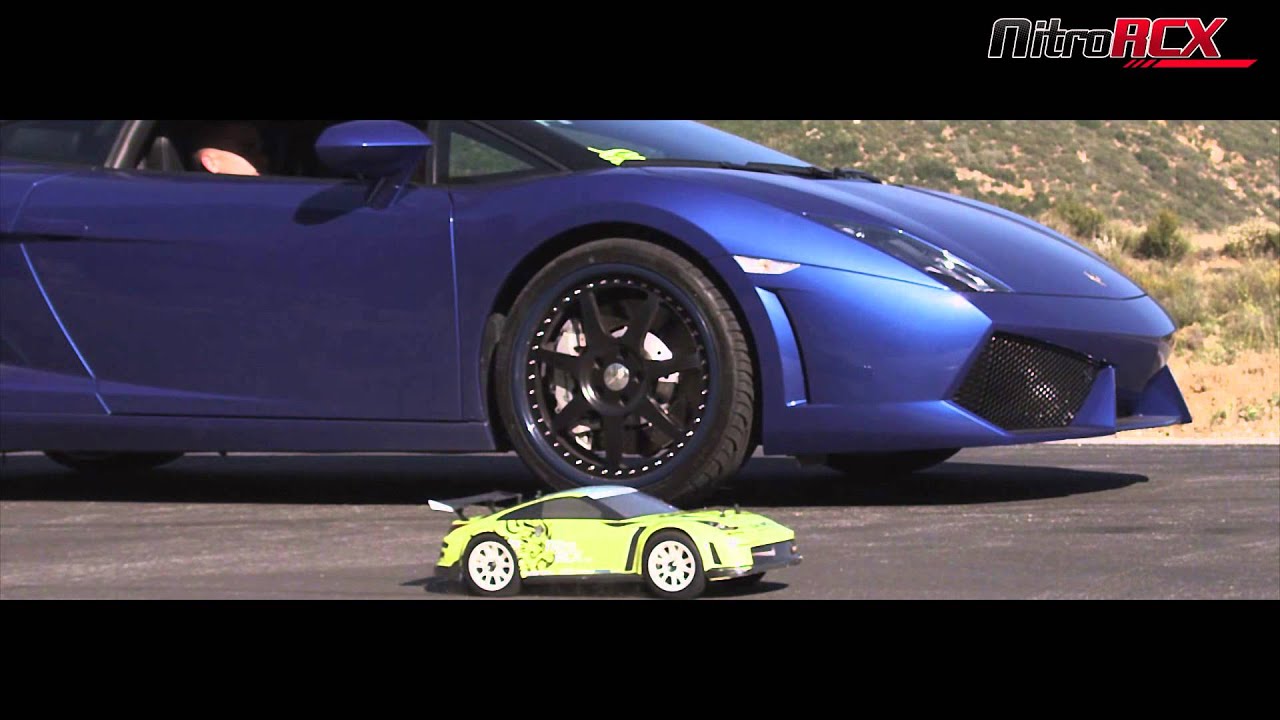 R/C Car vs 550hp Lamborghini Gallardo LP 550-2