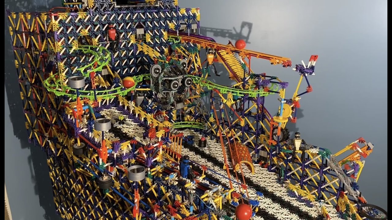 K’NEX Full-Sized Pinball Machine! (with automatic scoring)