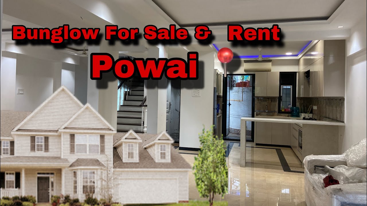 #3bhk #Bunglow For Sale & Rent | #Powai | peaceful location | with all amenities | Hiranandani powai