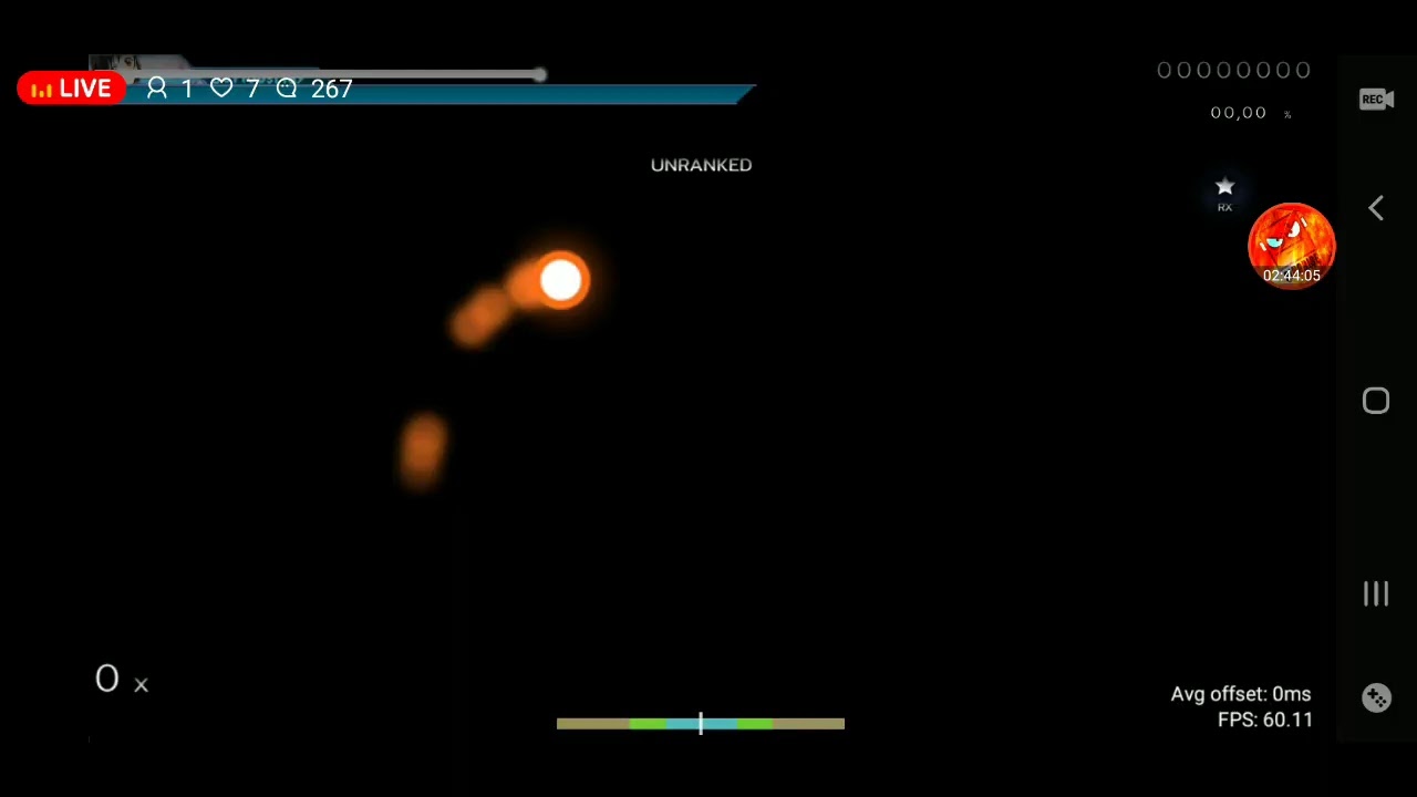 clicking circles for 10 hours cuz I'm a weeb.osu droid live part 1