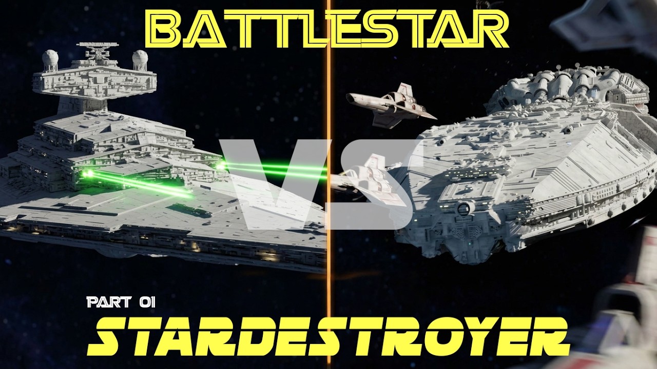BattleStar против Star Destroyer.