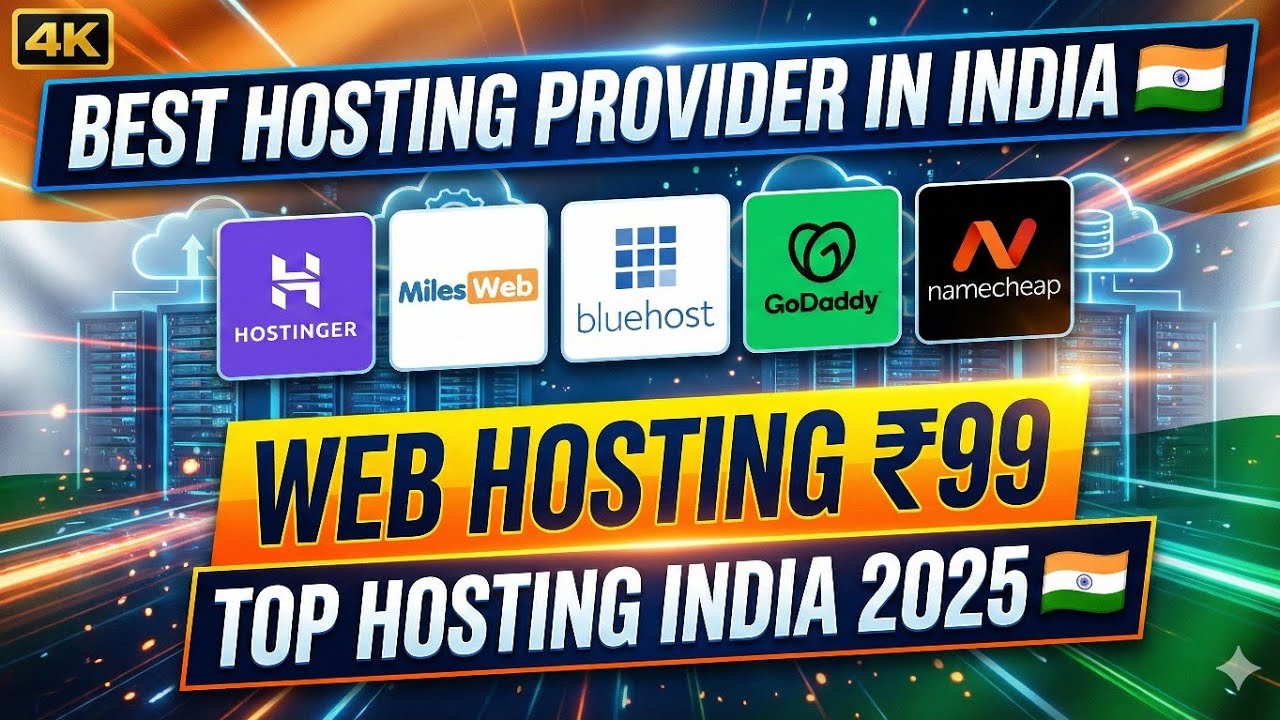 Best Hosting Provider in India 🇮🇳 | Get Web Hosting Under ₹99 (2025) | Top Hosting in India Under 99