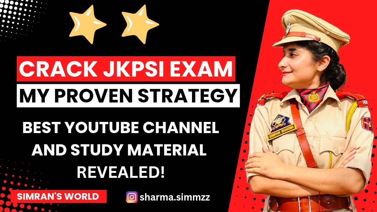 Crack JKPSI in 3 Months✌🏻 || Complete Strategy and Step by Step Study Plan || MY JKPSI JOURNEY ⭐️⭐️