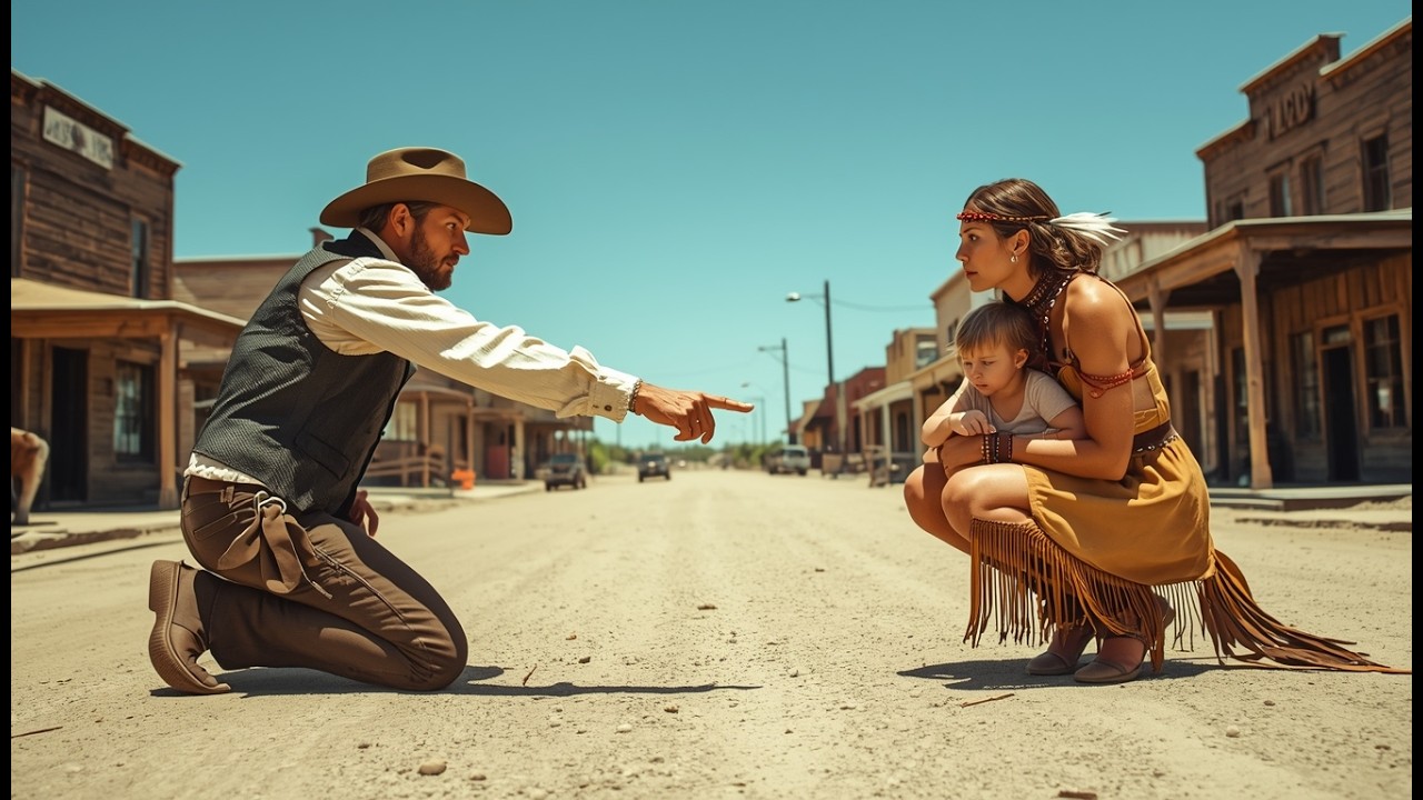They mocked the Apache woman… until the rancher roared, “Touch them and the town will burn!”|Cold