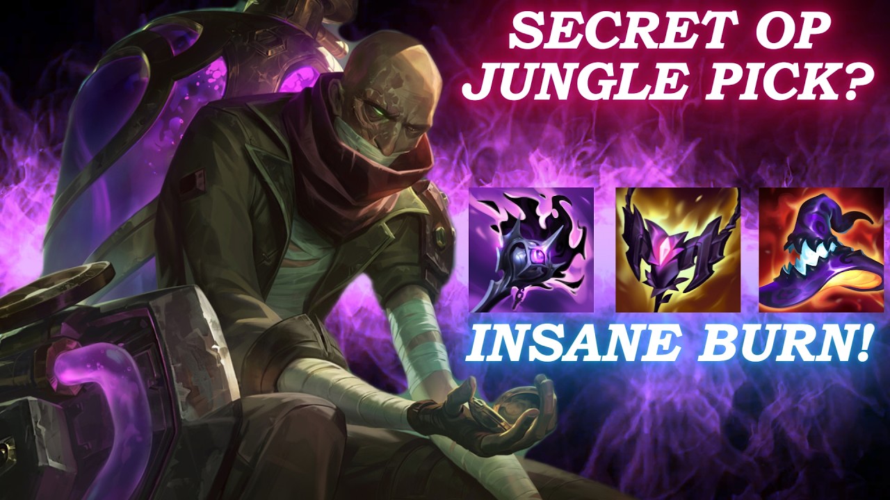 Nobody expects the forgotten champion Singed to appear... IN THE JUNGLE!