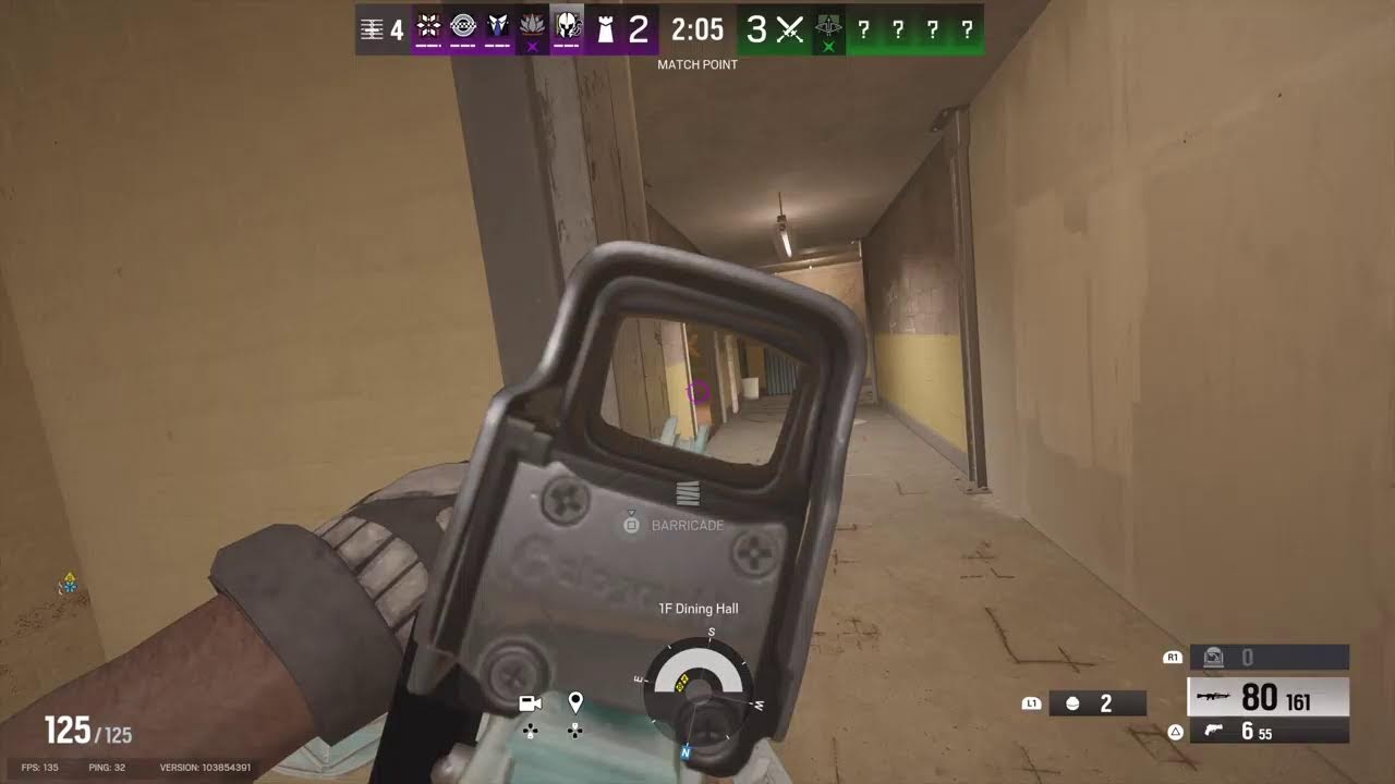 Getting steamrolled in R6