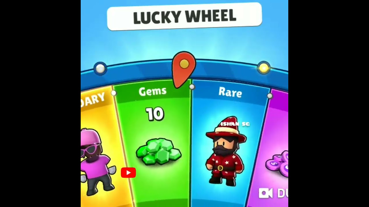 stumble guys funny moment when spinning wheel 