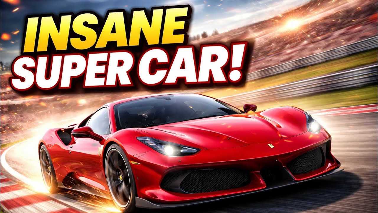 TRY TO WIN A RACE WITH THE CRAZY SUPER CAR | EXTREME CAR DRIVING SIMULATOR 😃.