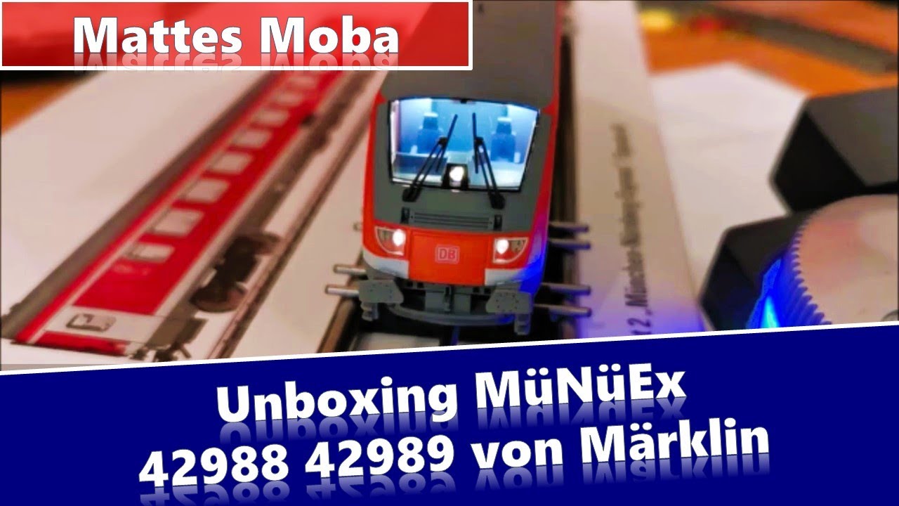 Unboxing München Nürnberg Express 42988 42989 von Märklin