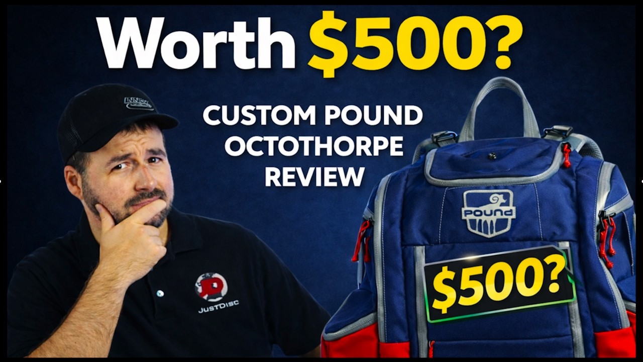 The Best Disc Golf Bag Money Can Buy? | Custom Pound Octothorpe Review