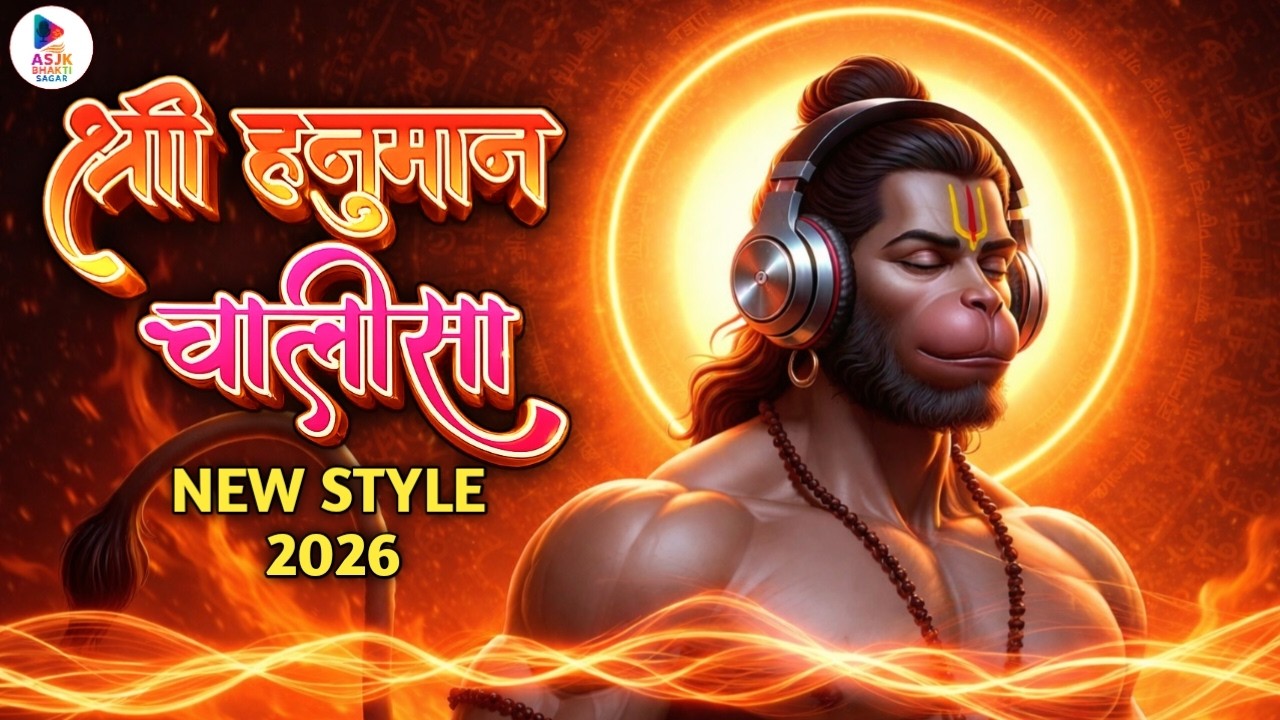 सुबह सुनने वाली हनुमान चालीसा | Hanuman Chalisa | Hanuman Bhajan 2026