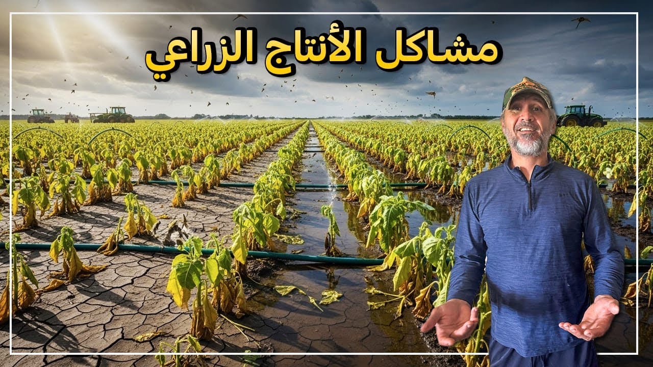 من مشاكل الانتاج الزراعي