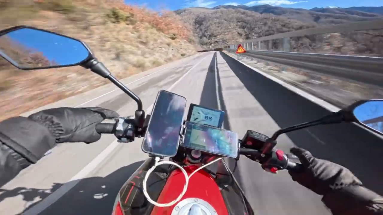 QJMOTOR SRK400┃Brand new bike ride 4K POV